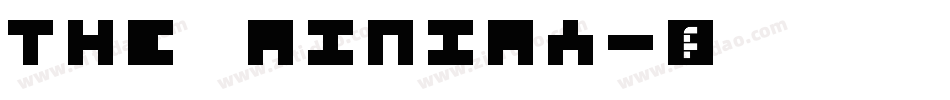 The Minima字体转换